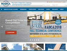 Tablet Screenshot of nadca.com